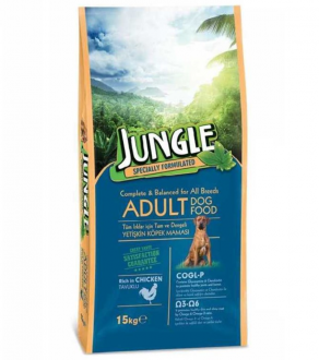 Jungle Adult Tavuklu 15 kg Köpek Maması kullananlar yorumlar